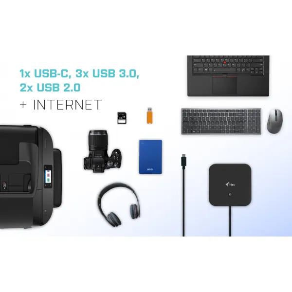 i-tec dokovacia stanica iTec USB-C HDMI DP, Power Delivery 100 W