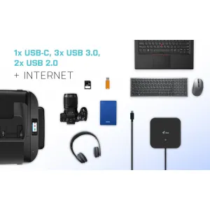i-tec dokovacia stanica iTec USB-C HDMI DP, Power Delivery 100 W
