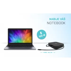 i-tec dokovacia stanica iTec USB-C HDMI DP, Power Delivery 100 W