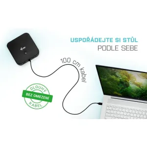 i-tec dokovacia stanica iTec USB-C HDMI DP, Power Delivery 100 W