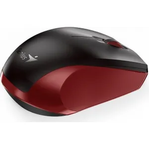 Myš GENIUS NX-8006S/ 1600 dpi/ bezdrôtová/ tichá/ čierna/ červená