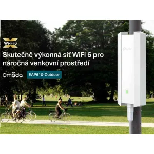TP-Link EAP610-Outdoor [Prístupový bod AX1800 s WiFi 6 na vnútorné a vonkajšie použitie]