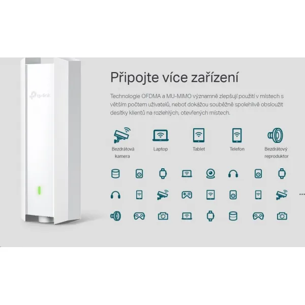 TP-Link EAP610-Outdoor [Prístupový bod AX1800 s WiFi 6 na vnútorné a vonkajšie použitie]