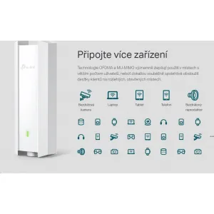 TP-Link EAP610-Outdoor [Prístupový bod AX1800 s WiFi 6 na vnútorné a vonkajšie použitie]