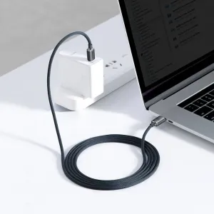 Baseus Crystal Shine Series USB-C / USB-C 100W 2m nabíjací / dátový kábel, čierny