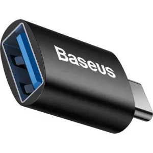 Baseus Ingenuity USB-C na USB-A adaptér, OTG (čierny) 031665
