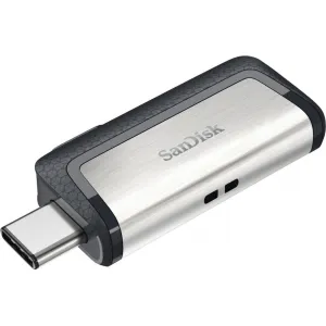 SanDisk Flash disk 32 GB Ultra, dvojitý USB disk typu C