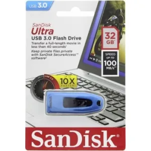SanDisk Ultra USB 3.0 32 GB, modrá 85235110