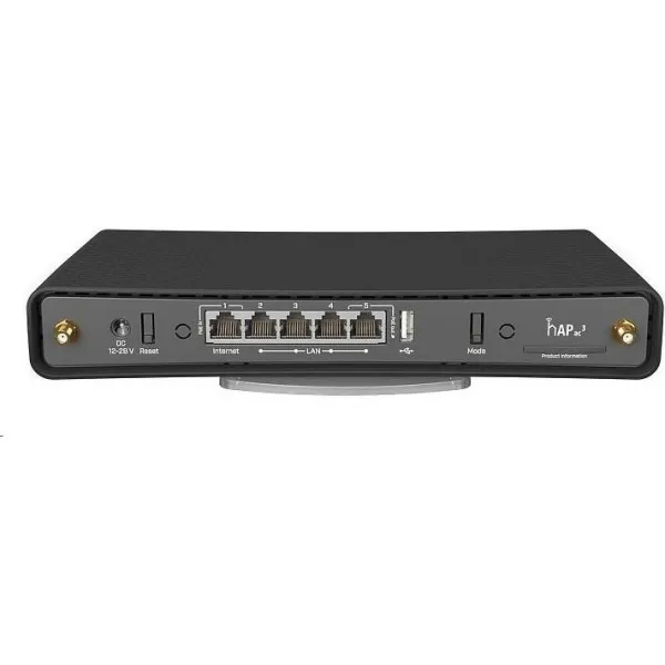 MikroTik RBD53iG-5HacD2HnD, hAP ac3, 716MHz CPU, 256MB RAM, USB, 5x LAN,Wi-Fi 2.4GHz + 5 GHz, PoE, vrátane. L4