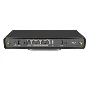 MikroTik RBD53iG-5HacD2HnD, hAP ac3, 716MHz CPU, 256MB RAM, USB, 5x LAN,Wi-Fi 2.4GHz + 5 GHz, PoE, vrátane. L4