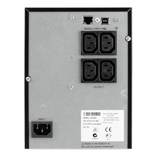 Eaton 5SC 500i, UPS 500VA / 350W, 4 zásuvky IEC, LCD