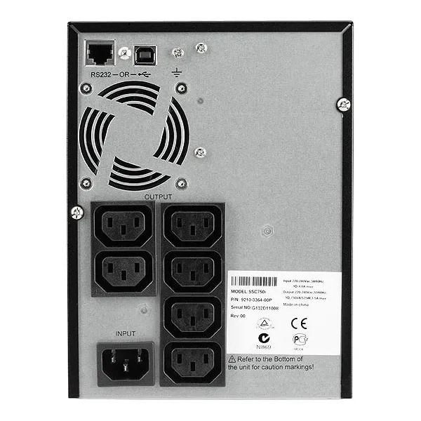 Eaton 5SC 750i, UPS 750VA / 525W, 6 zásuviek IEC, LCD