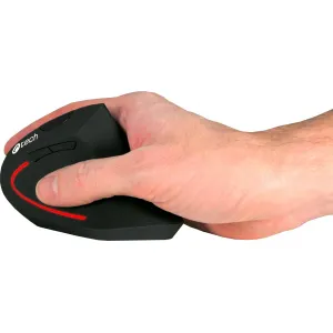 Myš C-TECH VEM-09C, vertikální, 6 tlačítek, 1,5m, USB