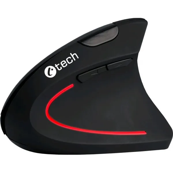 Myš C-TECH VEM-09C, vertikální, 6 tlačítek, 1,5m, USB