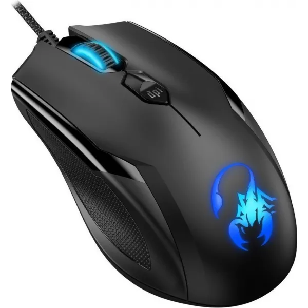 Myš GENIUS GX GAMING AMMOX X1 600, drôtová, 3200 dpi, RGB podsvietenie, USB, čierna