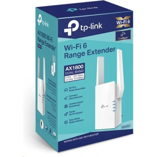 TP-Link RE605X [AX1800 Wi-Fi Extender]