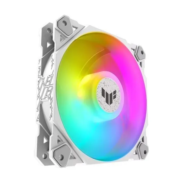 ASUS ventilátor TUF GAMING TF120 ARGB 3IN1 WHITE, 3x120mm PC case fan