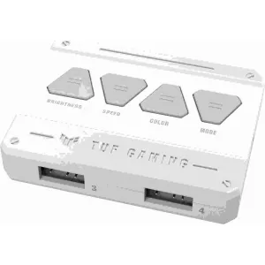 ASUS ventilátor TUF GAMING TF120 ARGB 3IN1 WHITE, 3x120mm PC case fan