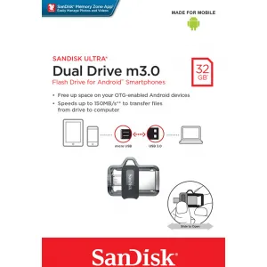 USB flash disk SanDisk Ultra Dual Drive 30 32GB SDDD3-032G-G46