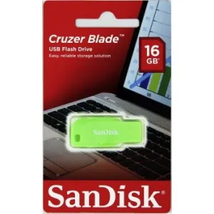 SanDisk FlashPen-Cruzer™ Blade 16 GB, elektrická zelená 85235110