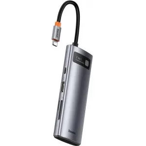 Adaptér 7w1 Baseus Hub USB-C na 2x USB 3.0 + HDMI + USB-C PD 030395