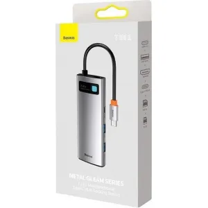 Adaptér 7w1 Baseus Hub USB-C na 2x USB 3.0 + HDMI + USB-C PD 030395