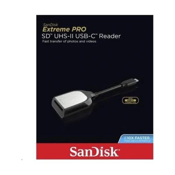 SanDisk čítačka EXTREME PRO typ C pre SD karty UHS-I a UHS-II 84717098