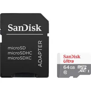 SanDisk Ultra microSDXC 64 GB 100 MB/s Class 10 UHS-I, s adaptérom 85235110