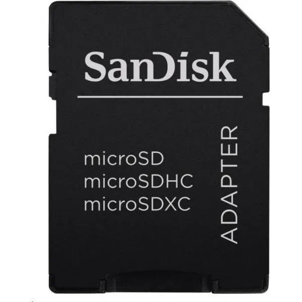 SanDisk MicroSDXC 32GB Ultra (120 MB/s, A1 Class 10 UHS-I, Android) + adaptér