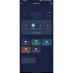 iGET SECURITY M5-4G Premium - Inteligentný 4G/WiFi/LAN alarm, ovládanie kamier a zásuviek, Android, iOS