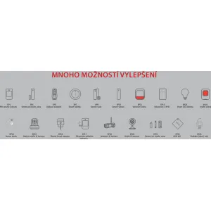 iGET SECURITY M5-4G Premium - Inteligentný 4G/WiFi/LAN alarm, ovládanie kamier a zásuviek, Android, iOS