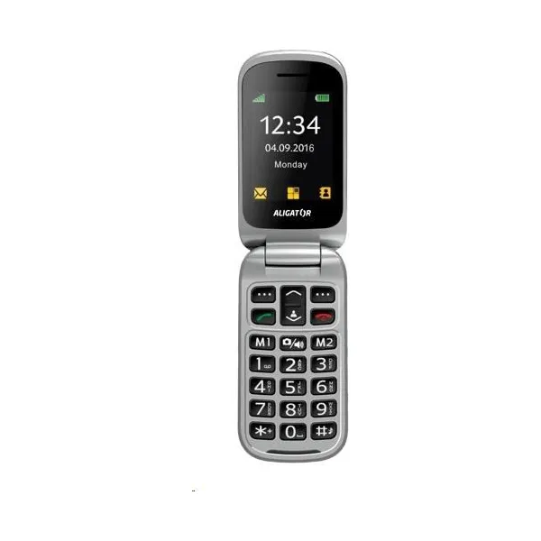 ALIGATOR V650 Senior čierno-strieborný+st.nab