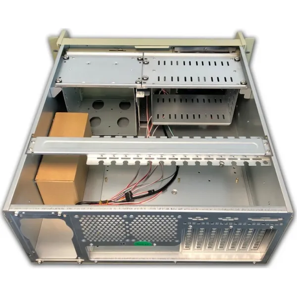 DATACOM 19" Case IPC 4U/585mm šedý bez PSU