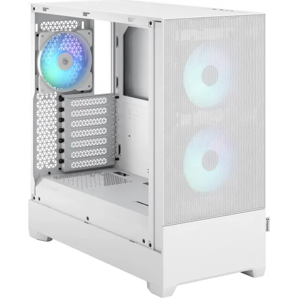 Fractal Design Pop Air RGB White TG Clear Tint/Midi Tower/Transpar./Bílá
