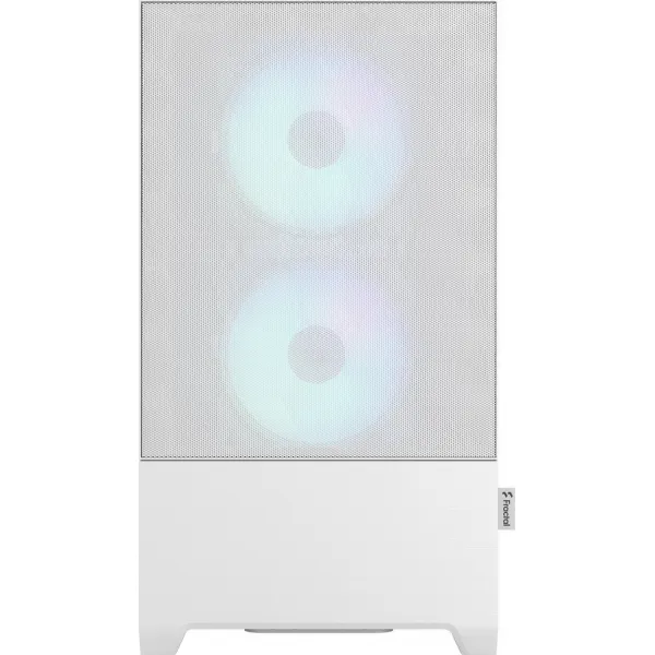 Fractal Design Pop Mini Air RGB White TG Clear Tint/Micro Tower/Transpar./Bílá