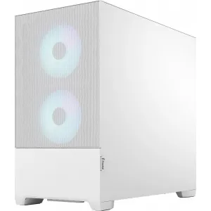 Fractal Design Pop Mini Air RGB White TG Clear Tint/Micro Tower/Transpar./Bílá