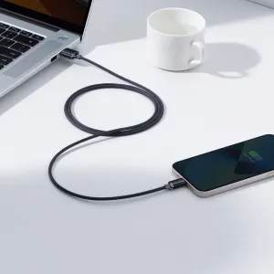 Kábel USB do Lightning Baseus Crystal Shine, 2,4 A, 1,2 m (černý) 030321