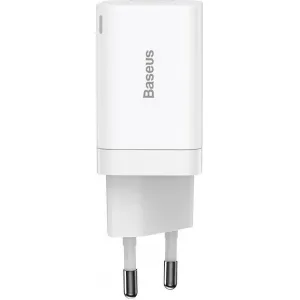 Baseus Quick Nabíjačka USB-A/ USB-C 30W, Biela