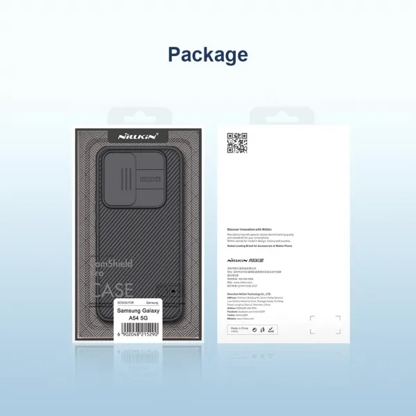 Nillkin CamShield PRO Kryt pre Samsung Galaxy A54 5G, Čierny