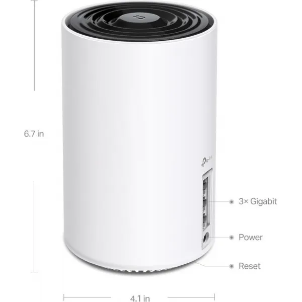 TP-Link Deco XE75(3-pack) [Mesh Wi-Fi 6E AXE5400 systém pre pokrytie celého domu]