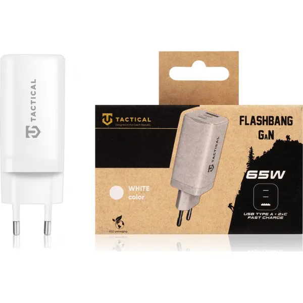 NoName Tactical FlashBang GaN 65W White
