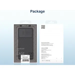 Nillkin CamShield kryt na Xiaomi Redmi Note 12 Turbo / Poco F5, čierny