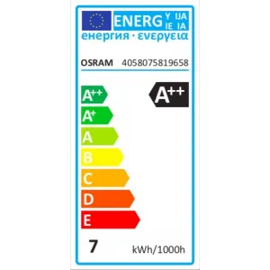 Žiarovka OSRAM® LED FIL 060 (ean9658) non-dim, 7W/827 E27 2700K Value CLASSIC A