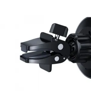 Joyroom Car Mount bezdrôtový Charger MagSafe Clamp Holder (Air Outlet Verison) 4.5-6.7 inch, 15W, čierna (JR-ZS240-AIR)