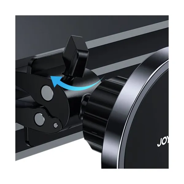 Joyroom Car Mount bezdrôtový Charger MagSafe Clamp Holder (Air Outlet Verison) 4.5-6.7 inch, 15W, čierna (JR-ZS240-AIR)