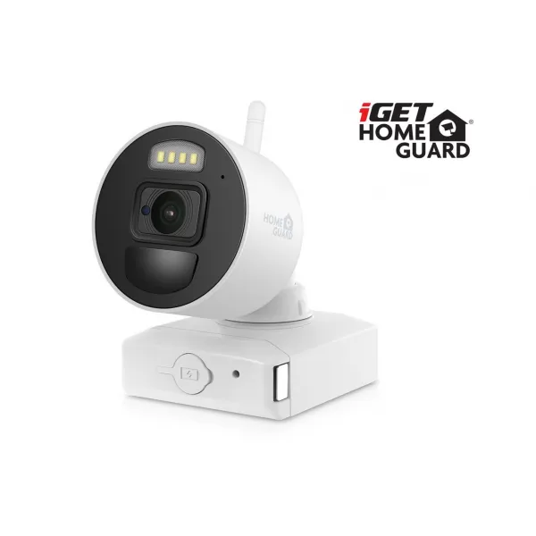 iGET HOMEGUARD HGNVK88002P - Kamerový systém s batériovými kamerami FullHD, sada 2 kamier + rekordér NVR