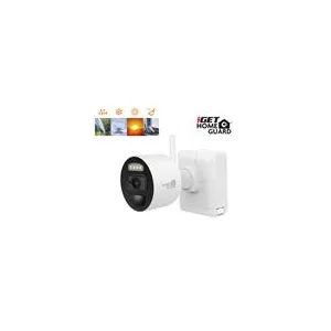 iGET HOMEGUARD HGNVK88002P - Kamerový systém s batériovými kamerami FullHD, sada 2 kamier + rekordér NVR