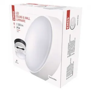 EMOS Lighting LED prisadené svietidlo ZURI, kruhové č/b 14W neutrálna biela