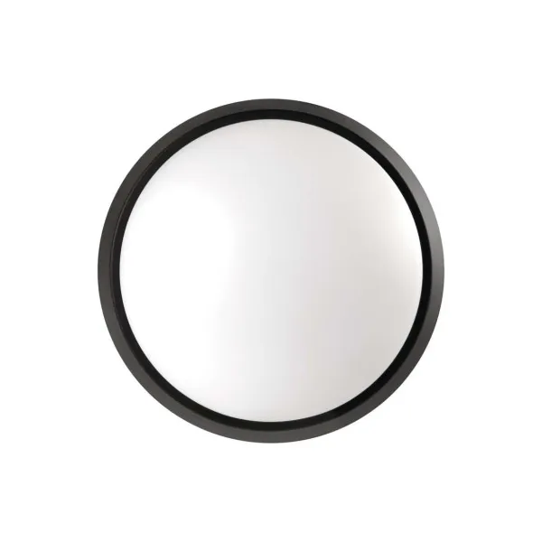 EMOS Lighting LED prisadené svietidlo ZURI, kruhové čierna/biela 14W teplá b.