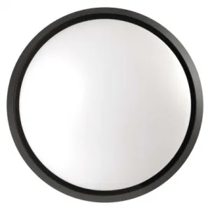 EMOS Lighting LED prisadené svietidlo ZURI, kruhové čierna/biela 14W teplá b.